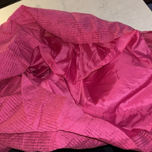 Nine West Vintage 2960’s hot pink waggle fit and flare sleeveless dress Sz 8 - Picture 6 of 16